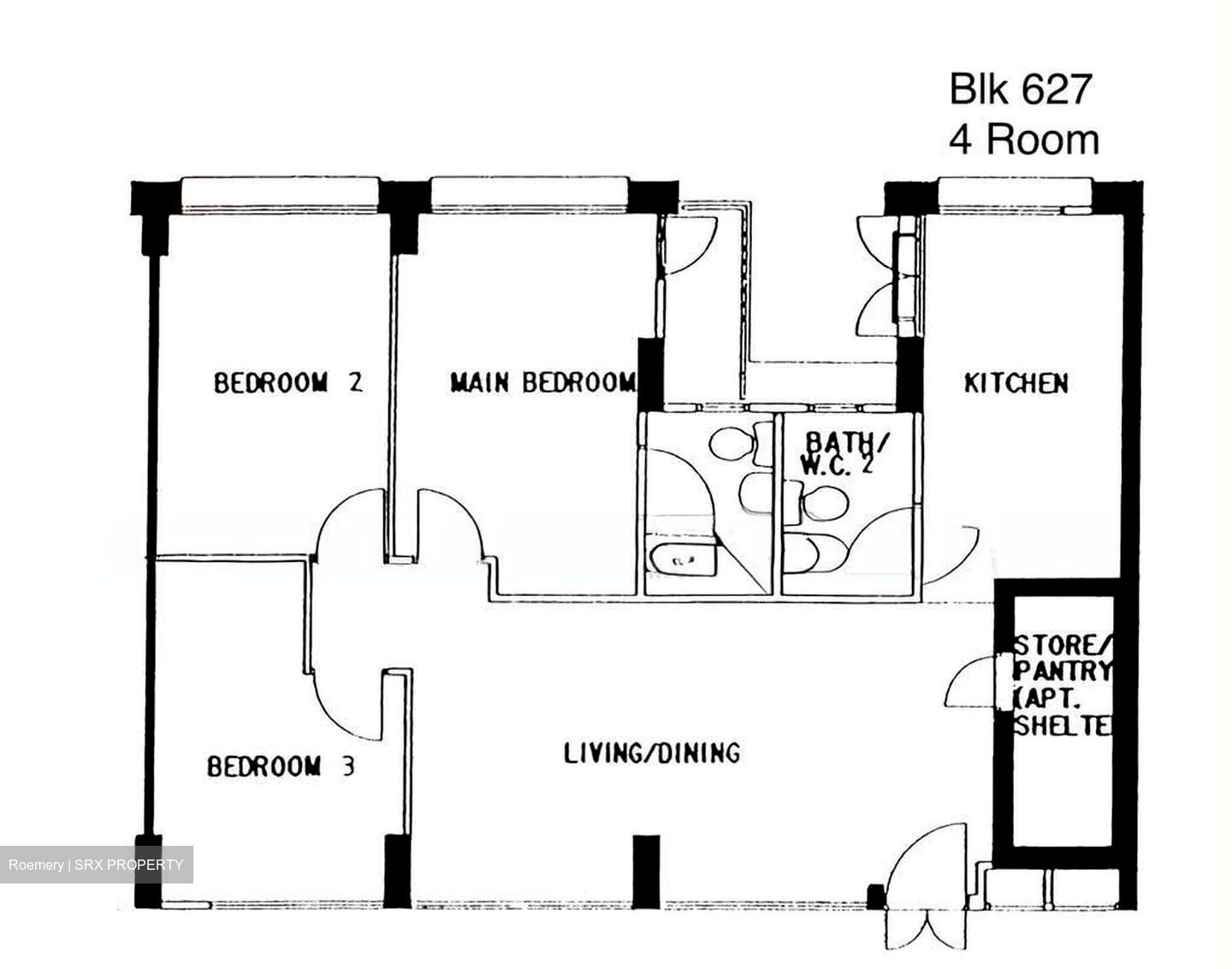 Blk 627 Woodlands Avenue 6 (Woodlands), HDB 4 Rooms #565684391